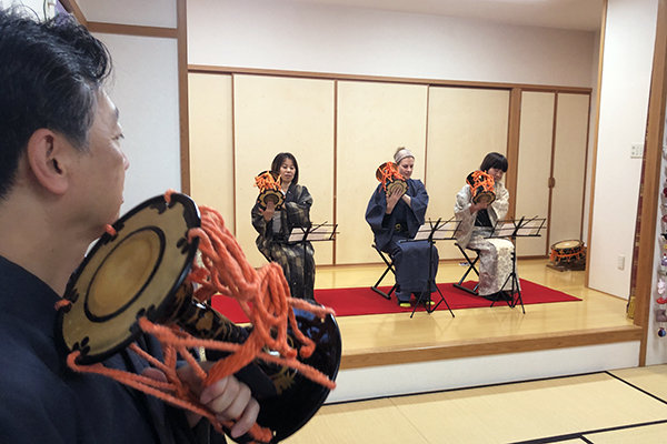 和太鼓打ち体験