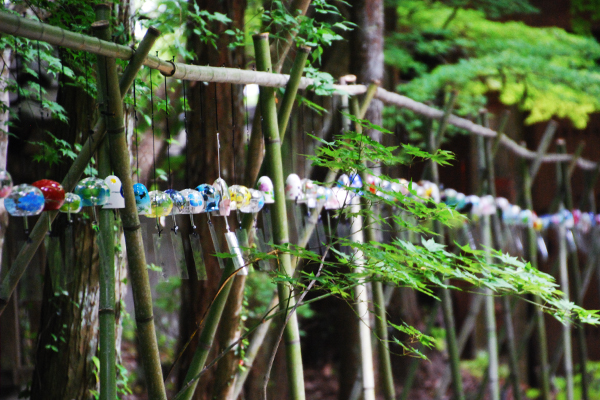 油山寺の風鈴