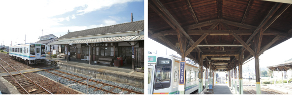 遠州森駅と天竜二俣駅